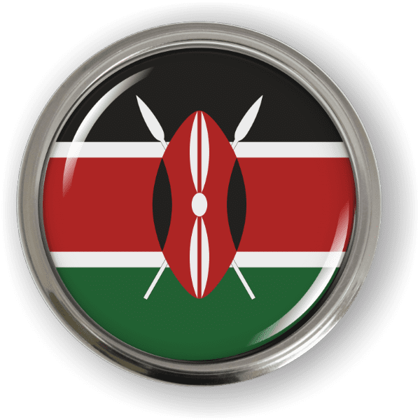 Kenya - Flag - Country Emblem